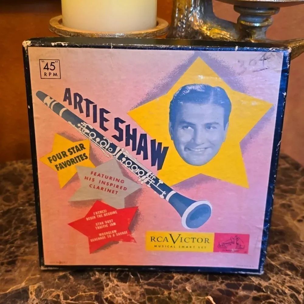 ARTIE SHAW, Vintage 45 Records! 5 45's EXCELLENT Cond!